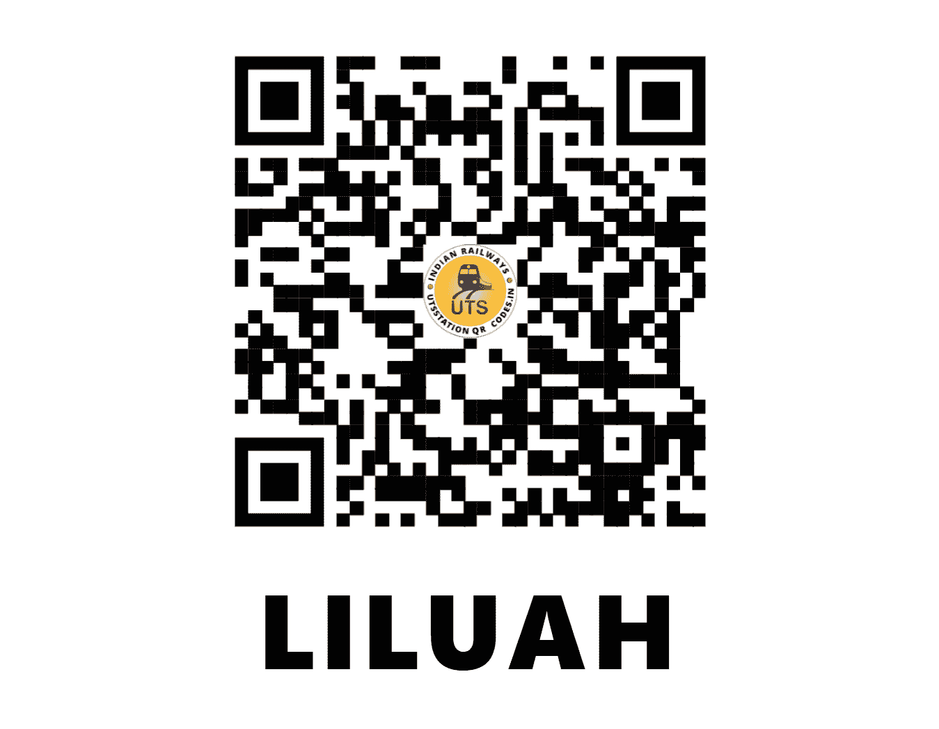 UTS QR Code for LILUAH - LLH - ER (WEST BENGAL)